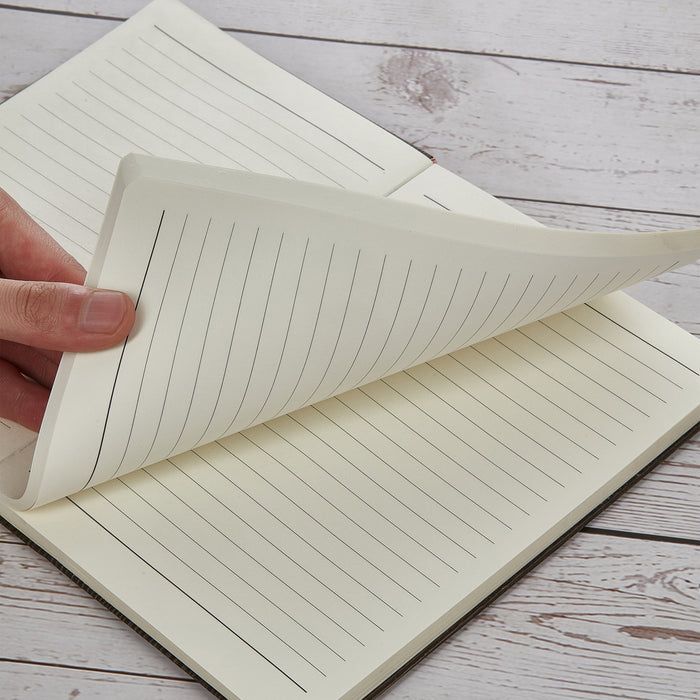 A5 Wood Look Notebook - Custom Promotional Product