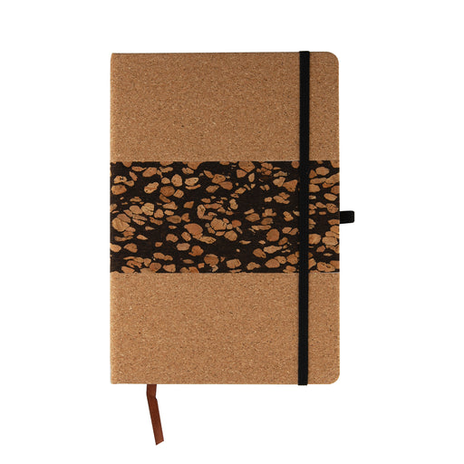 Cork and Coffee Grounds Notebook - Custom Promotional Product