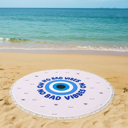 Round Beach Towel - Custom Promotional Product