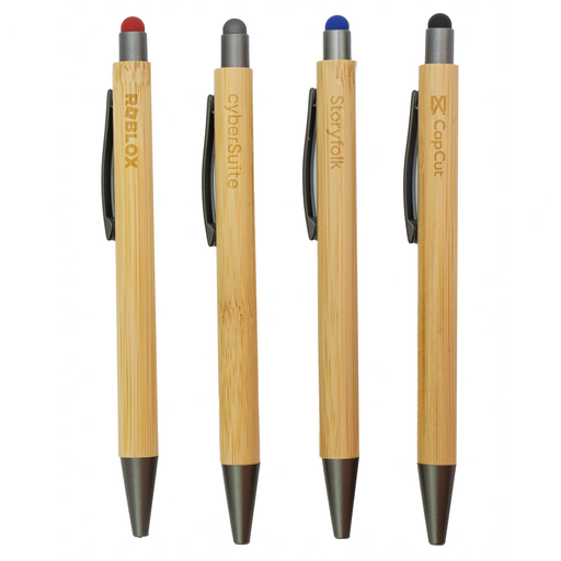 Monopoli Bamboo Pen - Custom Promotional Product