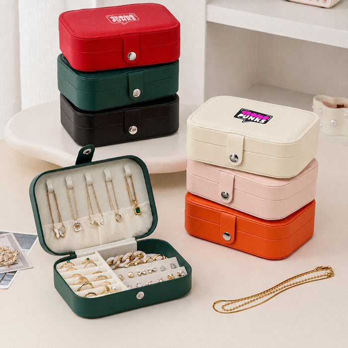 Portable Travel Jewellery Box Organiser Case