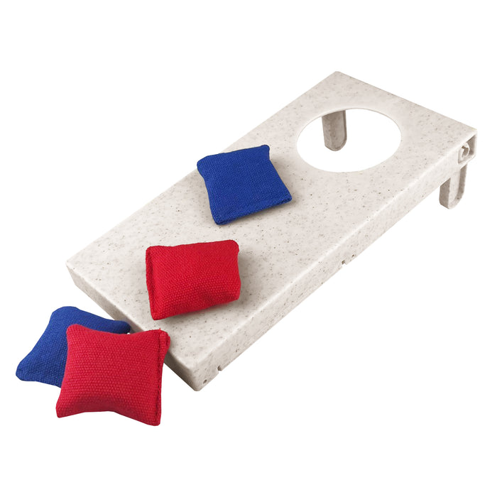 Mini Wheat Straw Cornhole - Custom Promotional Product