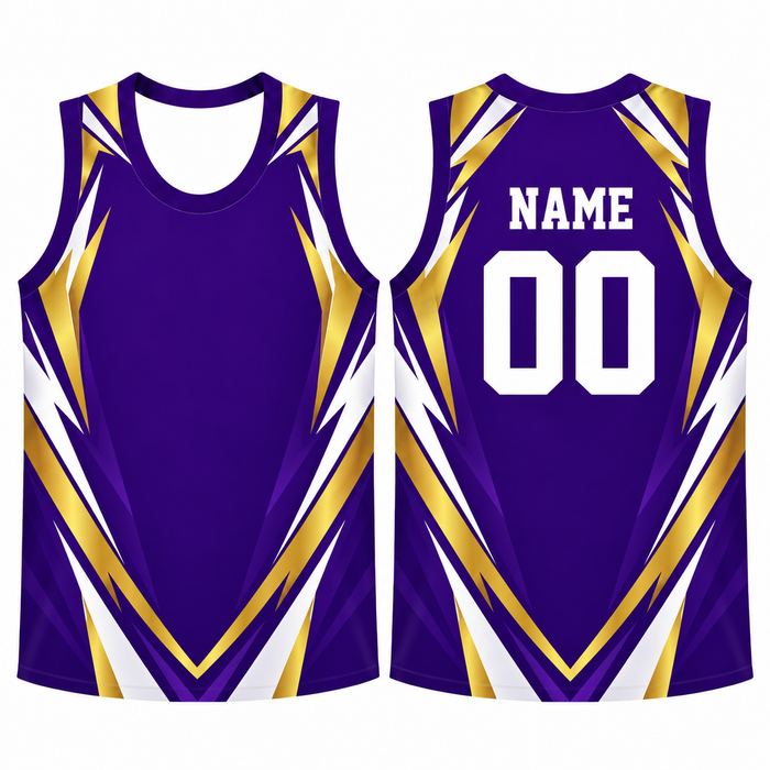 Custom Sports Singlet – Personalised Name & Number