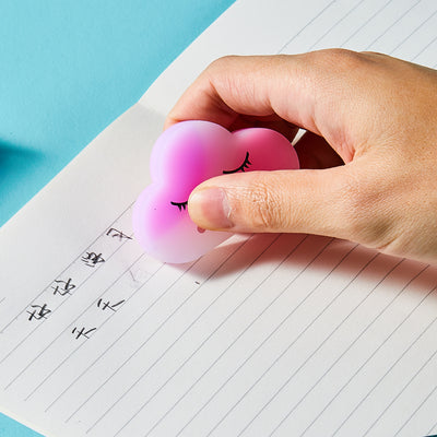 Cloud Shaped Rubber Eraser - Custom Promotional Product