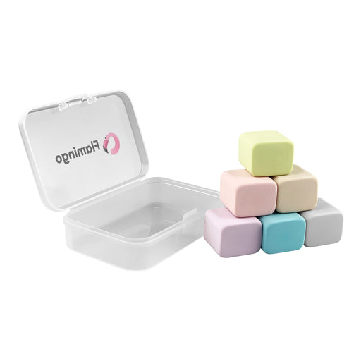 Happy Cube Rubber Eraser Set - Custom Promotional Product