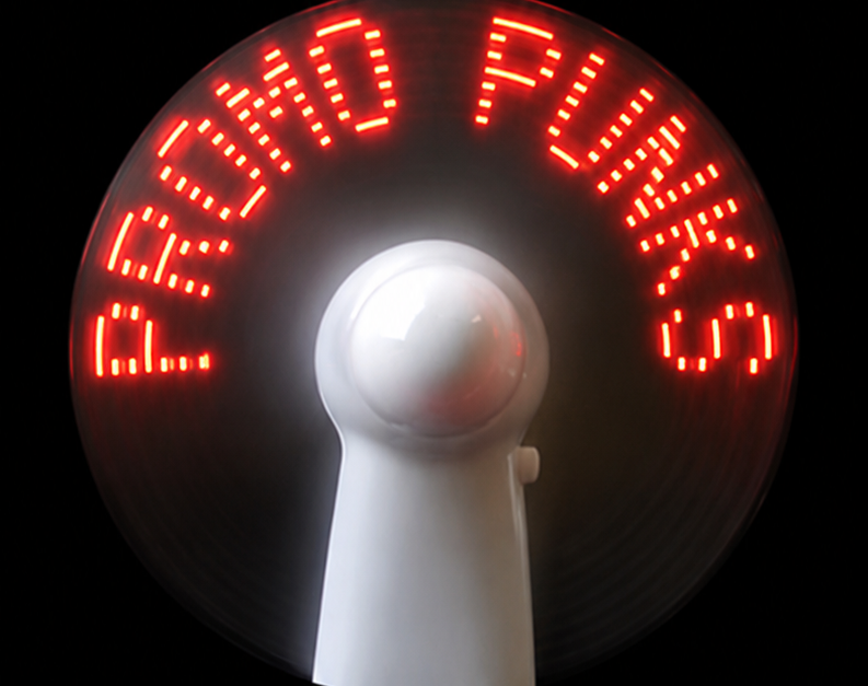 Message Hand Fan