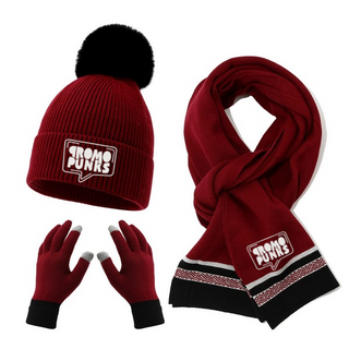 Premium Knit Beanie, Scarf & Glove Set