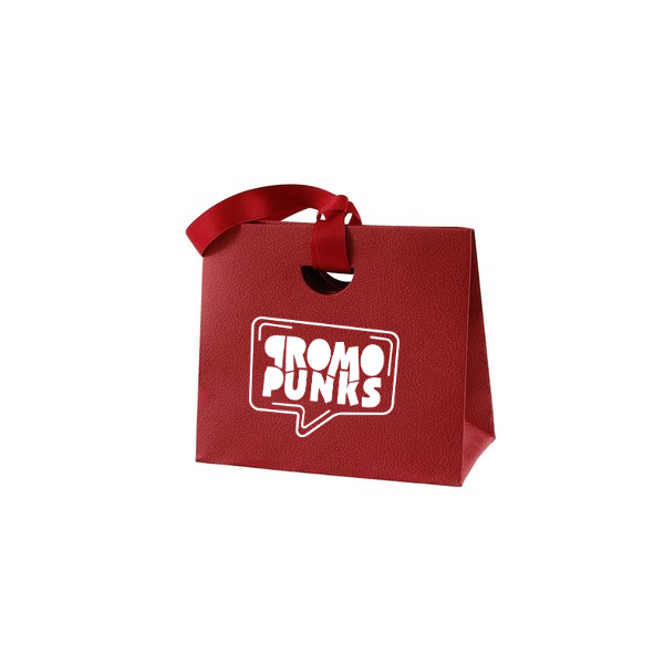 Paper Gift Bags with Ribbon Handles