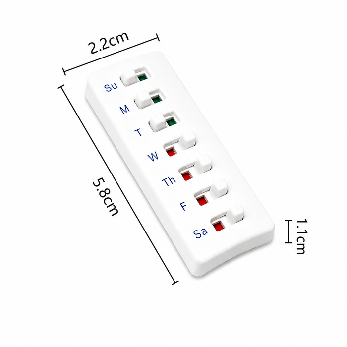 7-Day Medication Pill Tracker