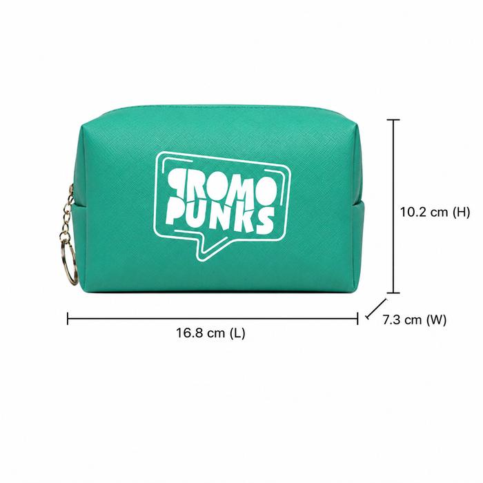 Waterproof Portable PU Leather Makeup Bag
