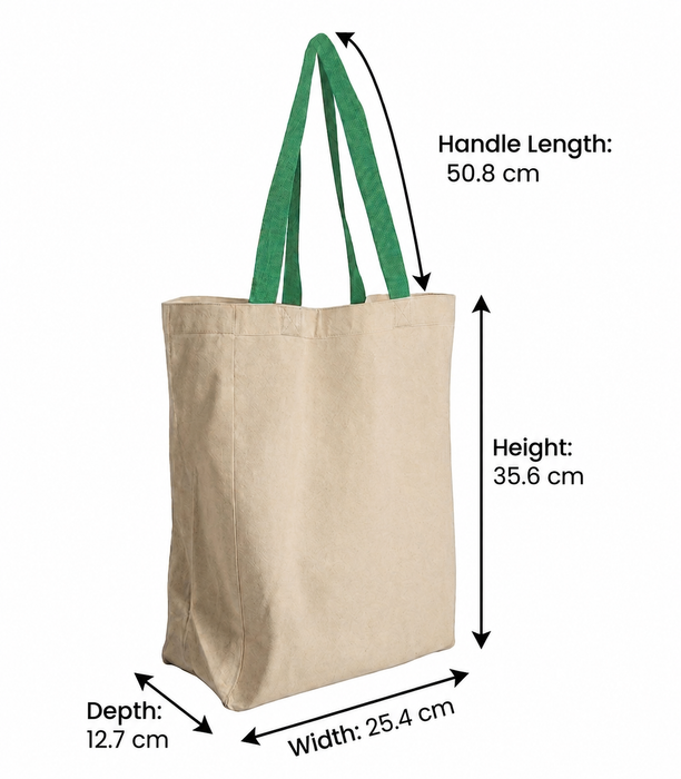Cotton Grocery Tote Bag