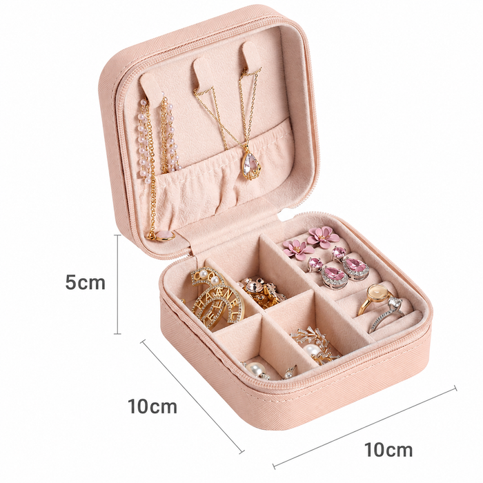 Wanderlust Compact Jewellery Organiser Case