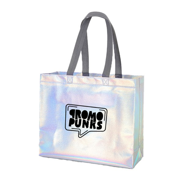 Holographic Reusable Tote Bag