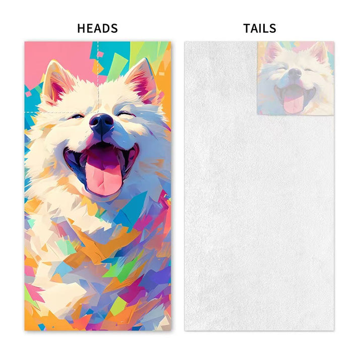 Custom 2-in-1 Beach Towel Backpack