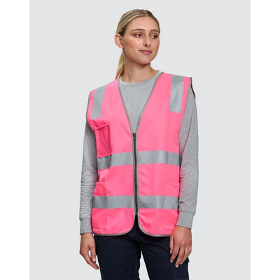 TRY US - Unisex Hi-Vis Safety Vest with ID & Utility Pockets