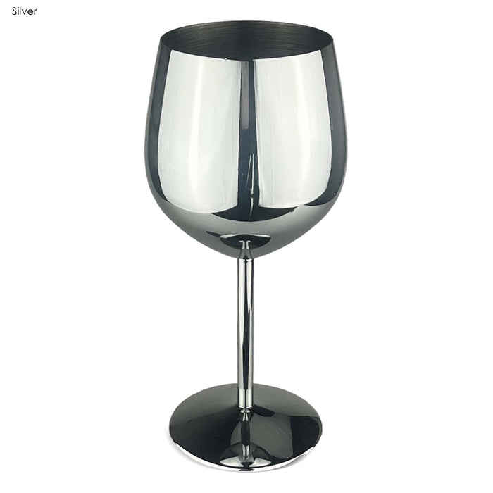 Bella Stainless Steel Wine Glass - Custom Promotional Product