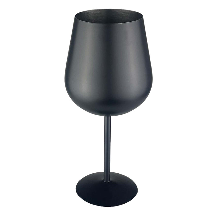 Bula Vinaka Stainless Steel Wine Glass - Custom Promotional Product