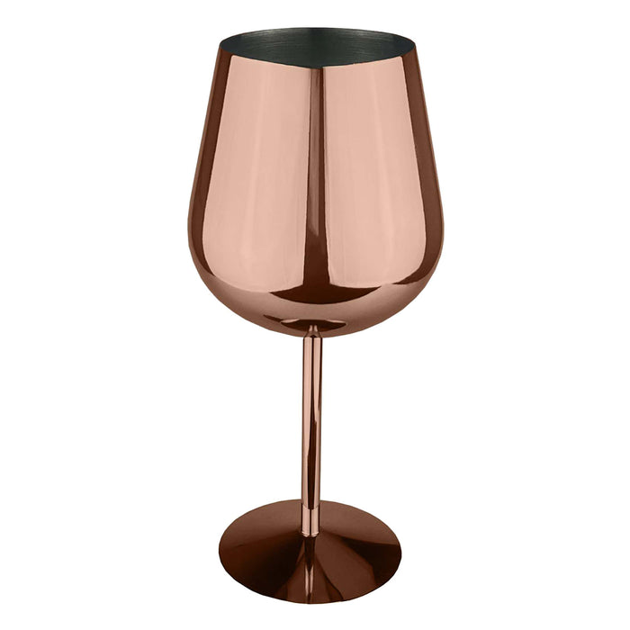 Bula Vinaka Stainless Steel Wine Glass - Custom Promotional Product