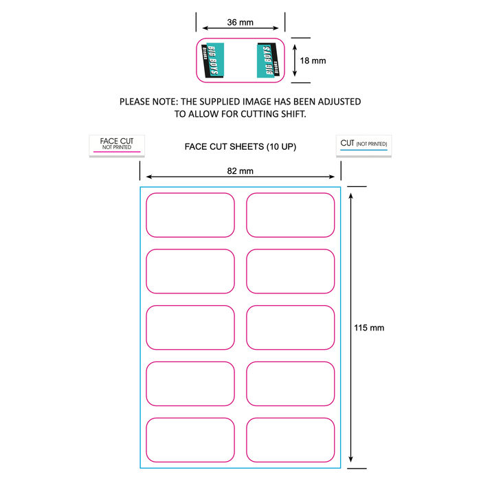 Custom One-Touch Stickers - Custom Promotional Product