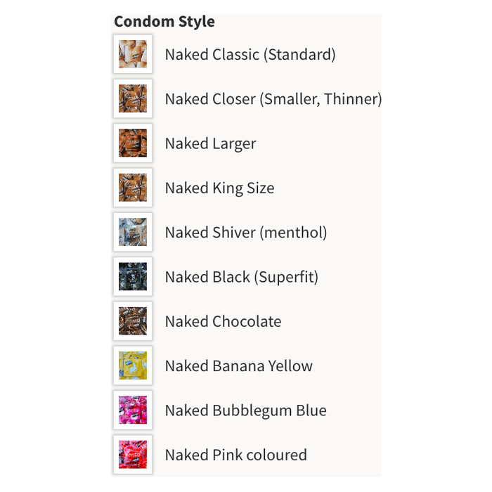 Condom Pack - Custom Promotional Product