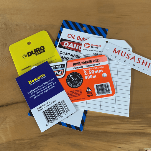 Recycled 300 GSM Card Swing Tags - Custom Promotional Product