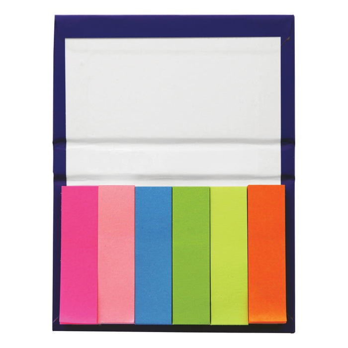 The Adhesive Note Marker Strip Book - Custom Promotional Product