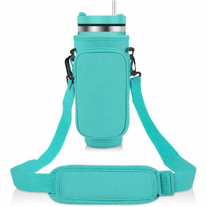 40 oz (1,180 ml) Tumbler Carrier Bag with Detachable Phone Pouch