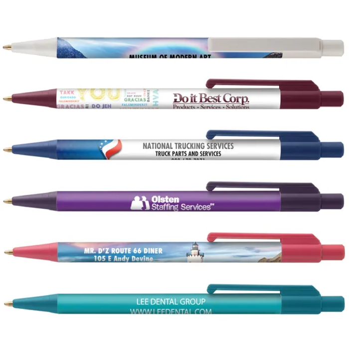 Sonoma Plastic Pen - Custom Promotional Product