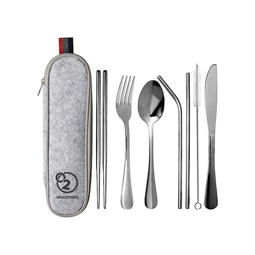 Stainless Steel Travel Cutlery Set - Custom Promotional Product