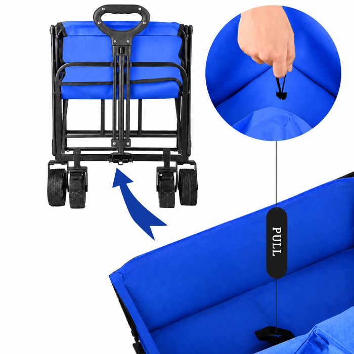Foldable All-Terrain Utility Wagon