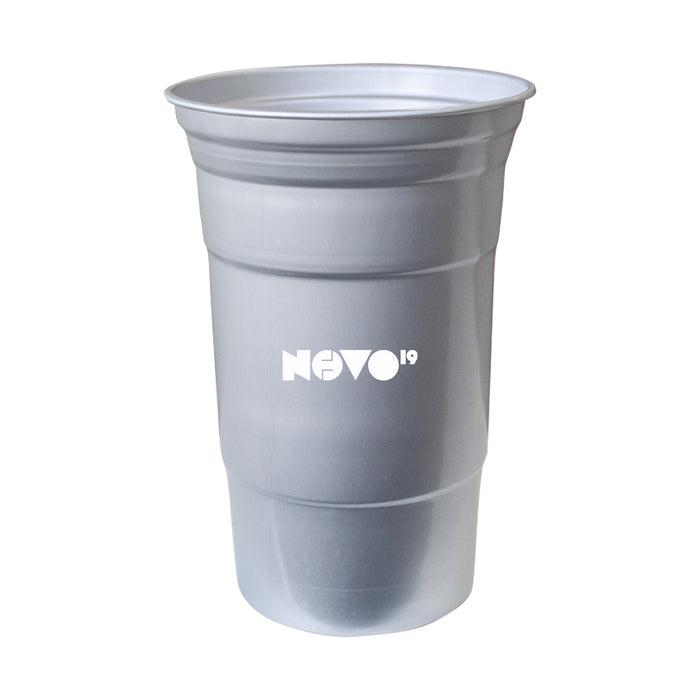 Recycled Aluminium 600ml Stadium Party Cup - Custom Promotional Product