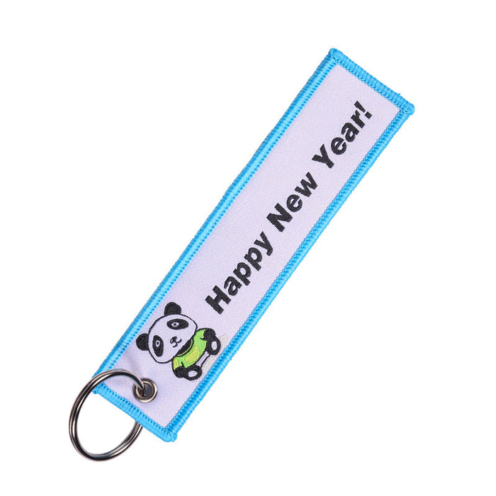 Branded Woven Keyrings - Custom Promotional Product