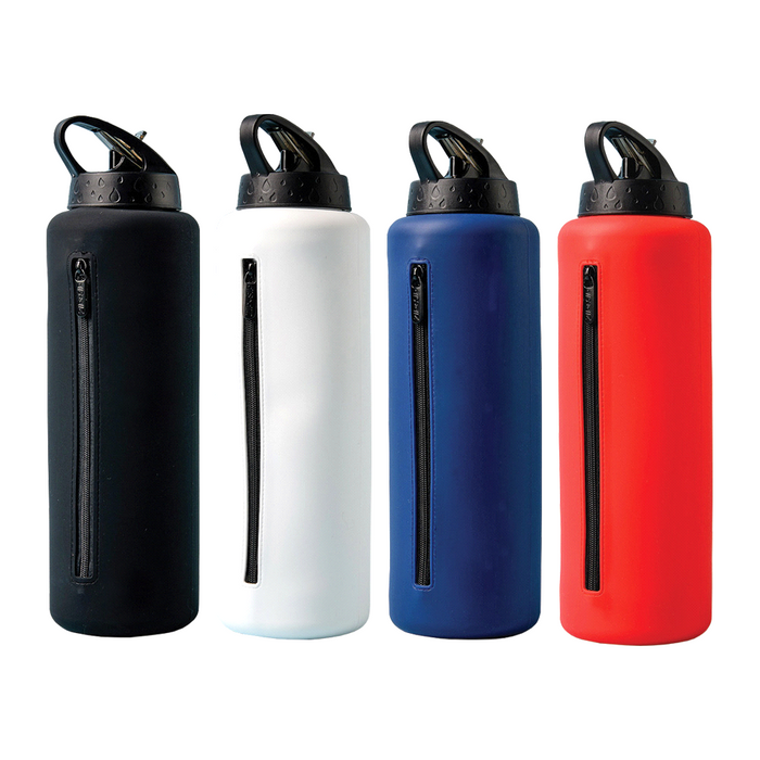 Zip + Sip Drink Bottle - Custom Promotional Product