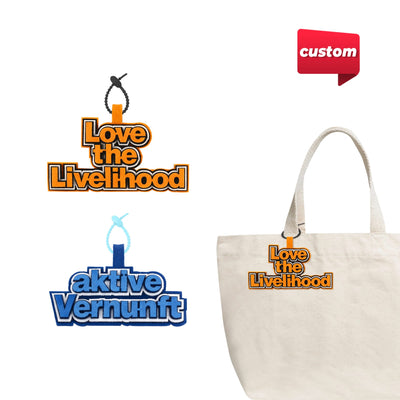 Custom Felt Logo Hanging Tag