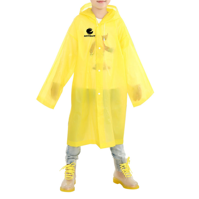Kids EVA Reusable Raincoat - Custom Promotional Product