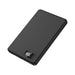 Bryan Ultra Thin 15W MagSafe Power Bank - 5000 mAh (Stock) - A black power bank with a slim design, featuring a digital display for charge level and a logo.