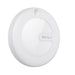 MiTag Duo Global Tracking Tag with PU Case (stock) - A white MiTag Duo Global Tracking Tag, circular in shape, with a glossy surface and a logo.