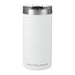 Arctic Zone Titan Thermal HP Slim Cooler 350ml - A drink bottle in white, featuring a sleek design and a stainless steel lid. It includes a logo on the front.