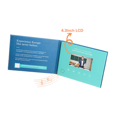 4.3inch LCD Video Brochure - Custom Promotional Product