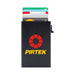 Wally Mag RFID Case - A black RFID case containing multiple cards, featuring a logo on the front.