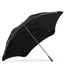 BLUNT Sport Umbrella - A black sport umbrella with a sleek design, featuring a sturdy silver pole and an integrated handle.
