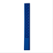 30cm Popper Ruler - A blue 30cm Popper Ruler with popping buttons along one side, featuring a logo.