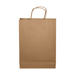 Paper Show Bag - A brown paper bag with twisted handles and a flat base, suitable for various uses.