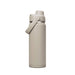 CamelBak - Thrive Chug VSS 0.6L - A drink bottle in a matte light beige hue, featuring a handle and a screw-on lid, with a logo.