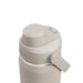 CamelBak - Thrive Chug VSS 0.6L - A drink bottle in light grey with a screw top and a flip-open spout, featuring a logo.