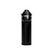 CamelBak - Thrive Chug VSS 0.75L - A drink bottle in matte black with a silver band, featuring a handle and a screw-top lid. It has a logo.