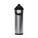 CamelBak - Thrive Flip Straw VSS 0.75L - A drink bottle with a sleek stainless steel design and a black flip straw lid. It features a sturdy carrying handle.