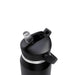 CamelBak - Thrive Flip Straw VSS 1.0L - A drink bottle with a flip straw design, featuring a black body and a silver accent. It has a logo on the side.