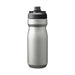 CamelBak - Podium Insulated Steel 0.5L - A drink bottle in stainless steel with a black top, featuring a branded logo and an insulated design.