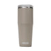 CamelBak - Thrive Tumbler VSS 0.9L - A drink bottle in a matte tan colour with a stainless steel lid and a logo at the bottom.